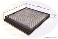 COMLINE EKF136A - Filtro, aire habitáculo
