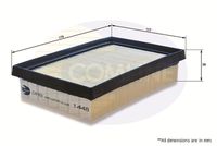 COMLINE EAF858 - Filtro de aire