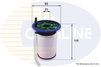 COMLINE EFF327D - Filtro combustible