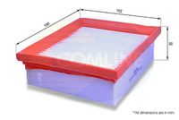COMLINE EAF760 - Filtro de aire