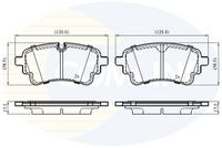 COMLINE CBP03525 - Juego de pastillas de freno