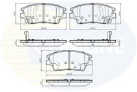 COMLINE CBP32322 - Juego de pastillas de freno