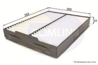 COMLINE EKF162 - Filtro, aire habitáculo