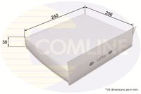 COMLINE EKF161 - Filtro, aire habitáculo