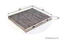 COMLINE EKF159A - Filtro, aire habitáculo