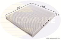 COMLINE EKF159 - Filtro, aire habitáculo