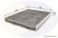 COMLINE EKF151A - Filtro, aire habitáculo