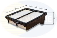 COMLINE EAF745 - Filtro de aire