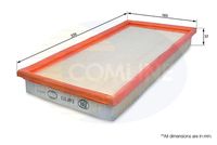 COMLINE EAF113 - Filtro de aire