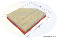 COMLINE EAF1050 - Filtro de aire