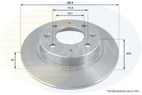 COMLINE ADC1029 - Disco de freno - Comline