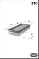 BLUE PRINT ADU172217 - Filtro de aire