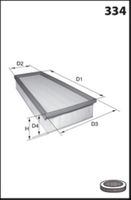 KAMOKA F234101 - Filtro de aire