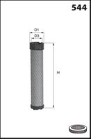BOSCH F026400278 - Filtro de aire complementario