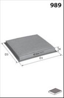 LUCAS LFCP152 - Filtro, aire habitáculo