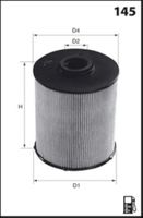 COMLINE EFF323D - Filtro combustible