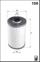 BOSCH 1457431158 - Filtro combustible