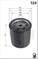 DELPHI HDF494 - Filtro combustible