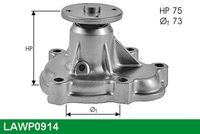 LUCAS LAWP0914 - Bomba de agua, refrigeración del motor