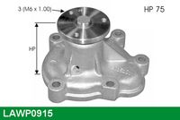 LUCAS LAWP0915 - Bomba de agua, refrigeración del motor
