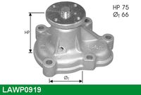 LUCAS LAWP0919 - Bomba de agua, refrigeración del motor