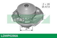 LUCAS LDWP0286A - Bomba de agua, refrigeración del motor