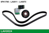 KAMOKA R0625 - Tensor de correa, correa poli V