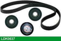 LUCAS LDK0637 - Juego de correas dentadas