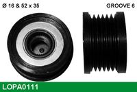 HELLA 9XU358038291 - Rueda libre alternador