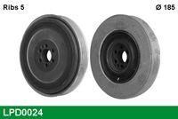 GATES TVD1042 - Polea, cigüeñal - DriveAlign™