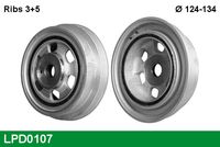 GATES TVD1084 - Polea, cigüeñal - DriveAlign™