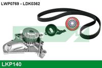 JAPANPARTS KDD211 - Juego de correas dentadas