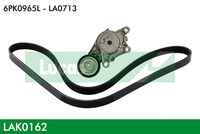 KAMOKA 7016025 - Correa trapecial poli V