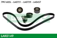 GATES 7PK1600 - Correa trapecial poli V - Micro-V®