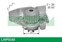 LUCAS LDWP0348 - Bomba de agua, refrigeración del motor