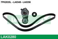 GATES 7PK2035 - Correa trapecial poli V - Micro-V®