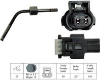 LUCAS LGS7065 - Sensor, temp. gas escape