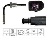 LUCAS LGS7180 - Sensor, temp. gas escape