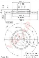 VILLAR 6280425 - Disco de freno