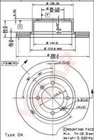 RIDEX 82B2191 - Disco de freno