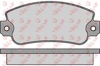VILLAR 6260006 - Juego de pastillas de freno