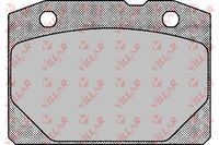 VILLAR 6260127 - Juego de pastillas de freno