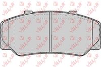 VILLAR 6260156 - Juego de pastillas de freno