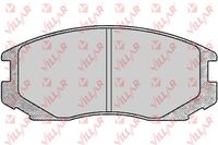 VILLAR 6260502 - Juego de pastillas de freno