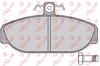 VILLAR 6260529 - Juego de pastillas de freno