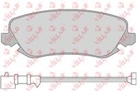 VILLAR 6260842 - Juego de pastillas de freno