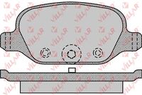 VILLAR 6260872 - Juego de pastillas de freno