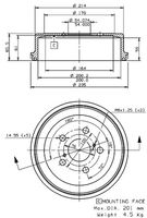 VILLAR 6270203 - Tambor de freno