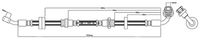 MOTAQUIP VBJ131 - Tubo flexible de frenos