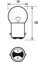 MOTAQUIP VBU209 - Lámpara de incandescencia, luz de situación/gálibo